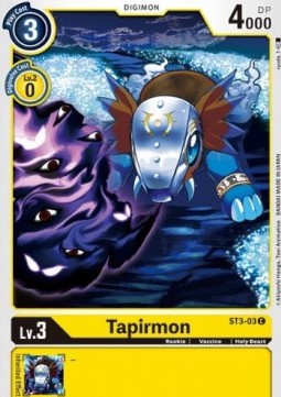 Tapirmon (ST3-03) - Starter Deck: Heaven's Yellow (Common) [ST-3-ST3-03]