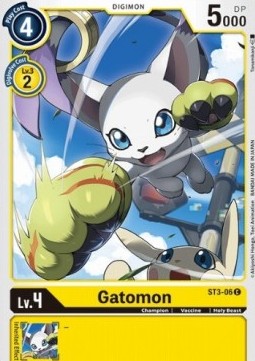 Gatomon (ST3-06) - Starter Deck: Heaven's Yellow (Common) [ST-3-ST3-06]