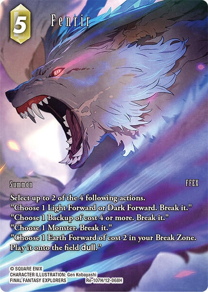 Image for Fenrir (Full Art) (Legacy Collection) (Re-107H/12-068H) - Final Fantasy TCG