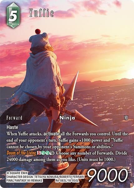 Image for Yuffie (Full Art) (Legacy Collection) (Re-083L/18-050L) - Final Fantasy TCG