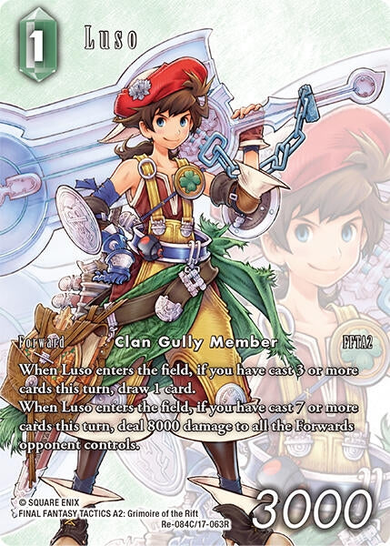 Image for Luso (Full Art) (Legacy Collection) (Re-084C/17-063R) - Final Fantasy TCG
