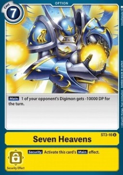 Seven Heavens (ST3-16) - Starter Deck: Heaven's Yellow (Uncommon) [ST-3-ST3-16]