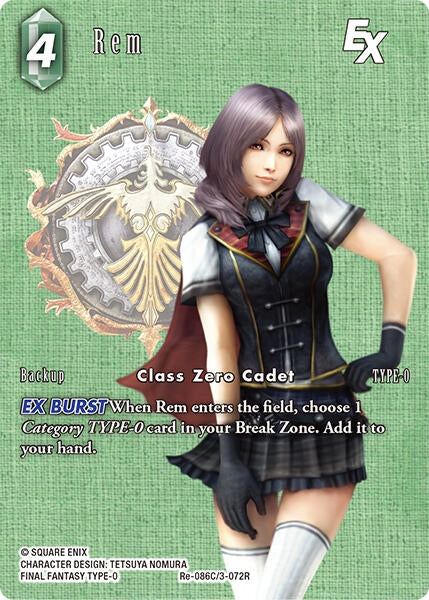 Image for Rem EX (Full Art) (Legacy Collection) (Re-086C/3-072R) - Final Fantasy TCG