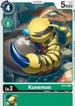 Kunemon (ST4-05) - Starter Deck: Giga Green (Common) [ST-4-ST4-05]