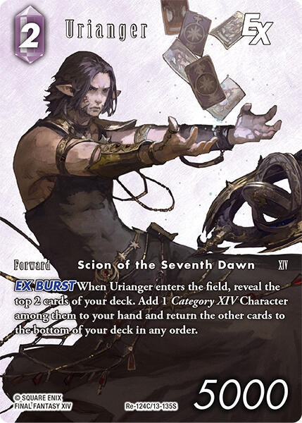 Image for Urianger EX (Full Art) (Legacy Collection) (Re-124C/13-135S) - Final Fantasy TCG