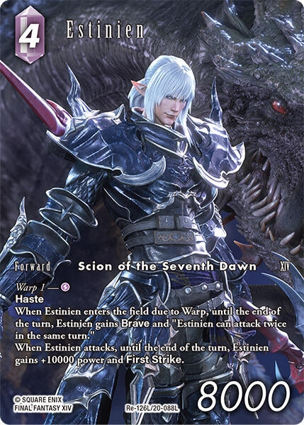 Image for Estinien (Full Art) (Legacy Collection) (Re-126L/20-088L) - Final Fantasy TCG
