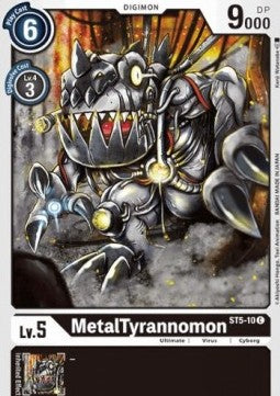 MetalTyrannomon (ST5-10) - Starter Deck: Machine Black (Uncommon) [ST-5-ST5-10]