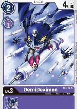 DemiDevimon (ST6-02) - Starter Deck: Venomous Violet (Common) [ST-6-ST6-02]