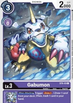 Gabumon (ST6-03) - Starter Deck: Venomous Violet (Uncommon) [ST-6-ST6-03]
