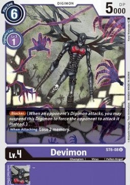 Devimon (ST6-08) - Starter Deck: Venomous Violet (Uncommon) [ST-6-ST6-08]