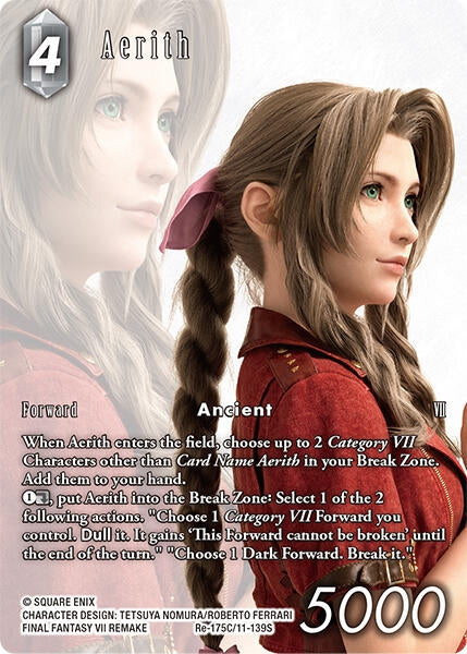Image for Aerith (Full Art) (Legacy Collection) (Re-175C/11-139S) - Final Fantasy TCG