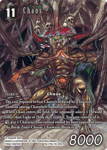 Image for Chaos (Full Art) (Legacy Collection) (Re-179L/16-129L) - Final Fantasy TCG