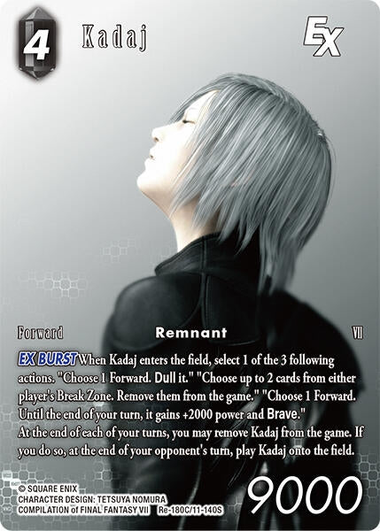 Image for Kadaj EX (Full Art) (Legacy Collection) (Re-180C/11-140S) - Final Fantasy TCG