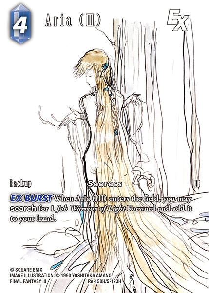 Image for Aria (III) EX (Full Art) (Legacy Collection) (Re-150H/5-123H) - Final Fantasy TCG