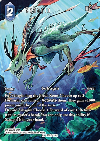 Image for Sahagin (Full Art) (Legacy Collection) (Re-153C/7-110C) - Final Fantasy TCG