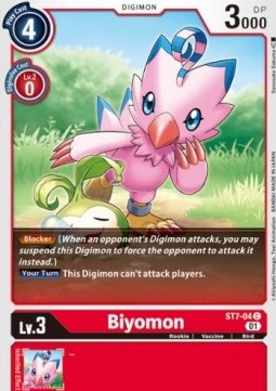 Biyomon (ST7-04) - Starter Deck: Gallantmon (Common) [ST-7-ST7-04]