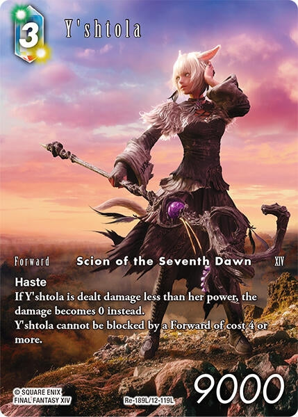 Image for Y'shtola (Full Art) (Legacy Collection) (Re-189L/12-119L) - Final Fantasy TCG