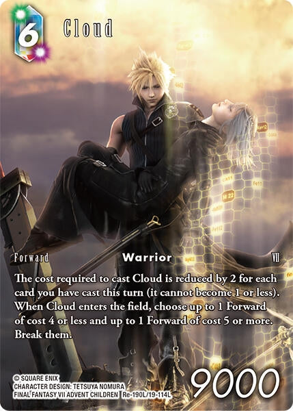 Image for Cloud (Re-190L/19-114L) (Full Art) (Legacy Collection) (Re-190L/19-114L) - Final Fantasy TCG