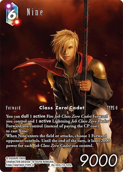 Image for Nine (Full Art) (Legacy Collection) (Re-193L/13-123L) - Final Fantasy TCG