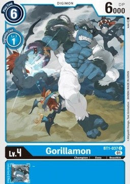 Gorillamon (BT1-037) - Starter Deck: UlforceVeedramon (Alternative Art) [ST-8-BT1-037]