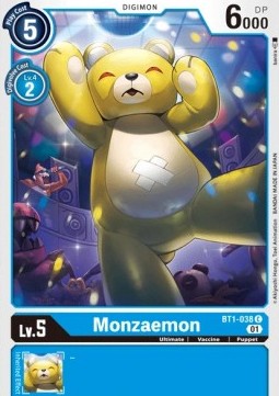 Monzaemon (BT1-038) - Starter Deck: UlforceVeedramon (Alternative Art) [ST-8-BT1-038]