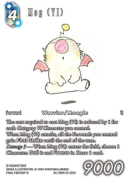 Image for Mog (VI) (Full Art) (Legacy Collection) (Re-199H/19-125H) - Final Fantasy TCG