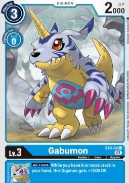 Gabumon (ST8-02) - Starter Deck: UlforceVeedramon (Common) [ST-8-ST8-02]