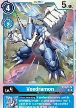 Veedramon (ST8-05) - Starter Deck: UlforceVeedramon (Rare) [ST-8-ST8-05]
