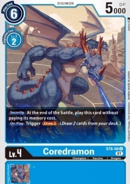 Coredramon (ST8-06) - Starter Deck: UlforceVeedramon (Uncommon) [ST-8-ST8-06]