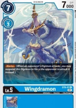 Wingdramon (ST8-07) - Starter Deck: UlforceVeedramon (Uncommon) [ST-8-ST8-07]