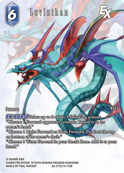 Image for Leviathan (Full Art) (Legacy Collection) (Re-171C/14-113R) - Final Fantasy TCG