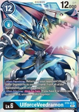 UlforceVeedramon (ST8-10) - Starter Deck: UlforceVeedramon (Super Rare) [ST-8-ST8-10]