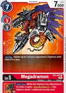 Megadramon (EX1-007) - Classic Collection (Common) [EX-01-EX1-007]