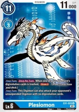 Plesiomon (EX1-020) - Classic Collection (Uncommon) [EX-01-EX1-020]