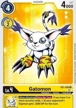 Gatomon (EX1-026) (V.1) - Classic Collection (Uncommon) [EX-01-EX1-026]