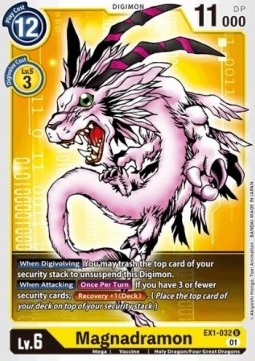 Magnadramon (EX1-032) - Classic Collection (Uncommon) [EX-01-EX1-032]