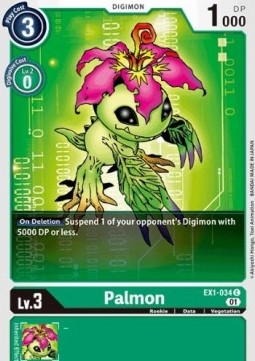 Palmon (EX1-034) (V.1) - Classic Collection (Common) [EX-01-EX1-034]