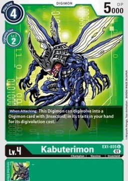 Kabuterimon (EX1-035) - Classic Collection (Uncommon) [EX-01-EX1-035]