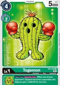 Togemon (EX1-036) - Classic Collection (Common) [EX-01-EX1-036]