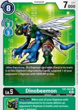 Dinobeemon (EX1-041) - Classic Collection (Uncommon) [EX-01-EX1-041]