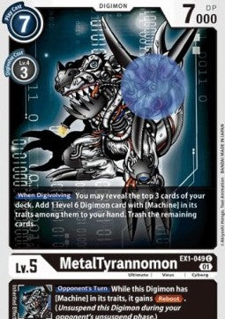 MetalTyrannomon (EX1-049) - Classic Collection (Common) [EX-01-EX1-049]