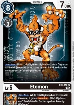 Etemon (EX1-052) - Classic Collection (Uncommon) [EX-01-EX1-052]
