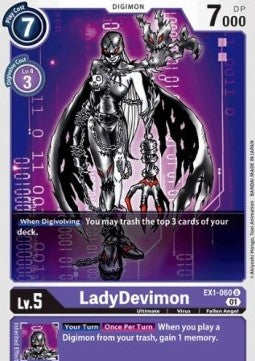 LadyDevimon (EX1-060) - Classic Collection (Uncommon) [EX-01-EX1-060]