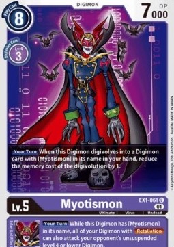 Myotismon (EX1-061) - Classic Collection (Uncommon) [EX-01-EX1-061]