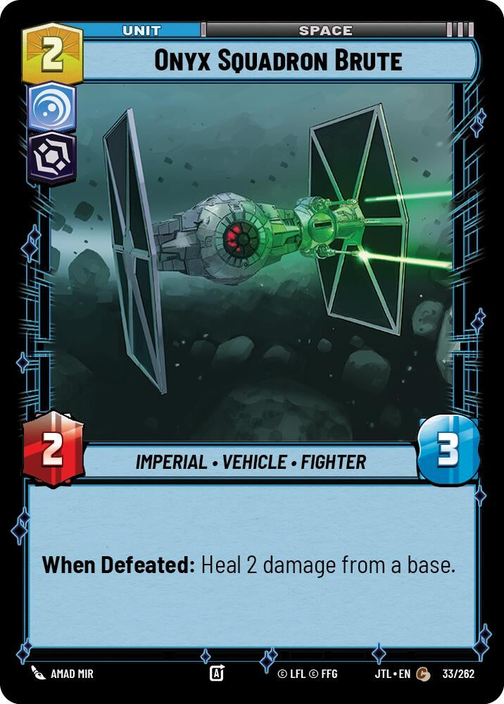 Image for Onyx Squadron Brute (Jump to Lightspeed) (033/262) - Star Wars: Unlimited