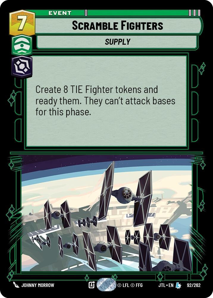 Image for Scramble Fighters (Jump to Lightspeed) (092/262) - Star Wars: Unlimited