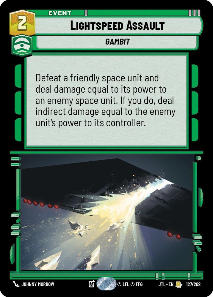 Image for Lightspeed Assault (Jump to Lightspeed) (127/262) - Star Wars: Unlimited
