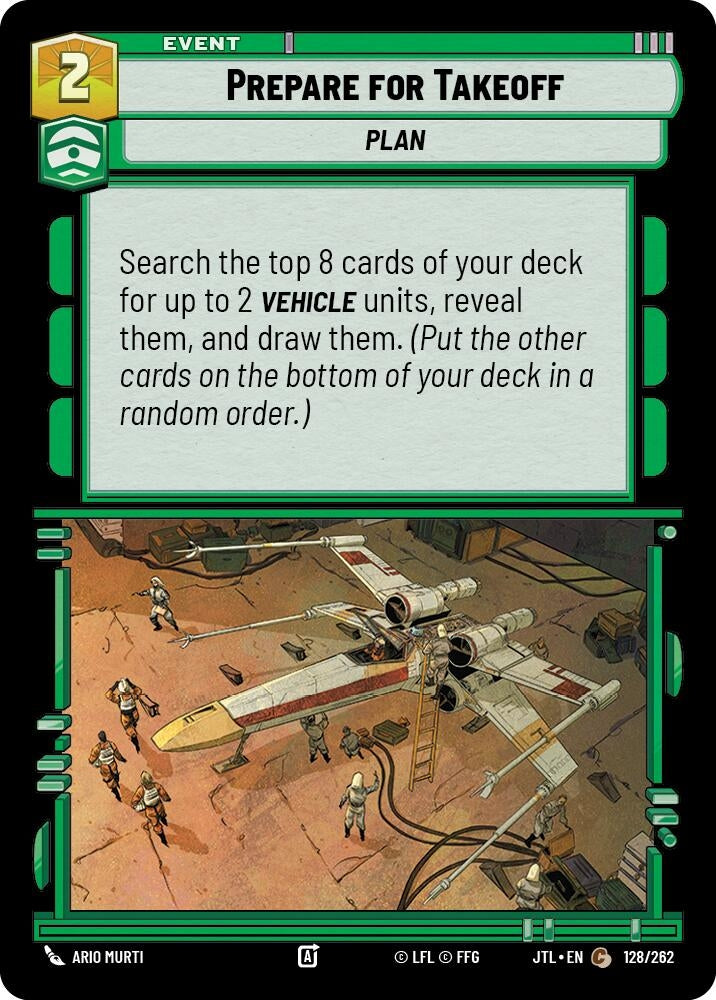 Image for Prepare for Takeoff (Jump to Lightspeed) (128/262) - Star Wars: Unlimited