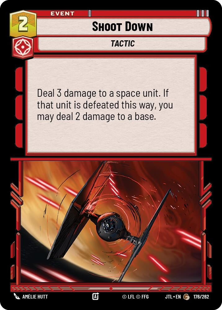 Image for Shoot Down (Jump to Lightspeed) (176/262) - Star Wars: Unlimited