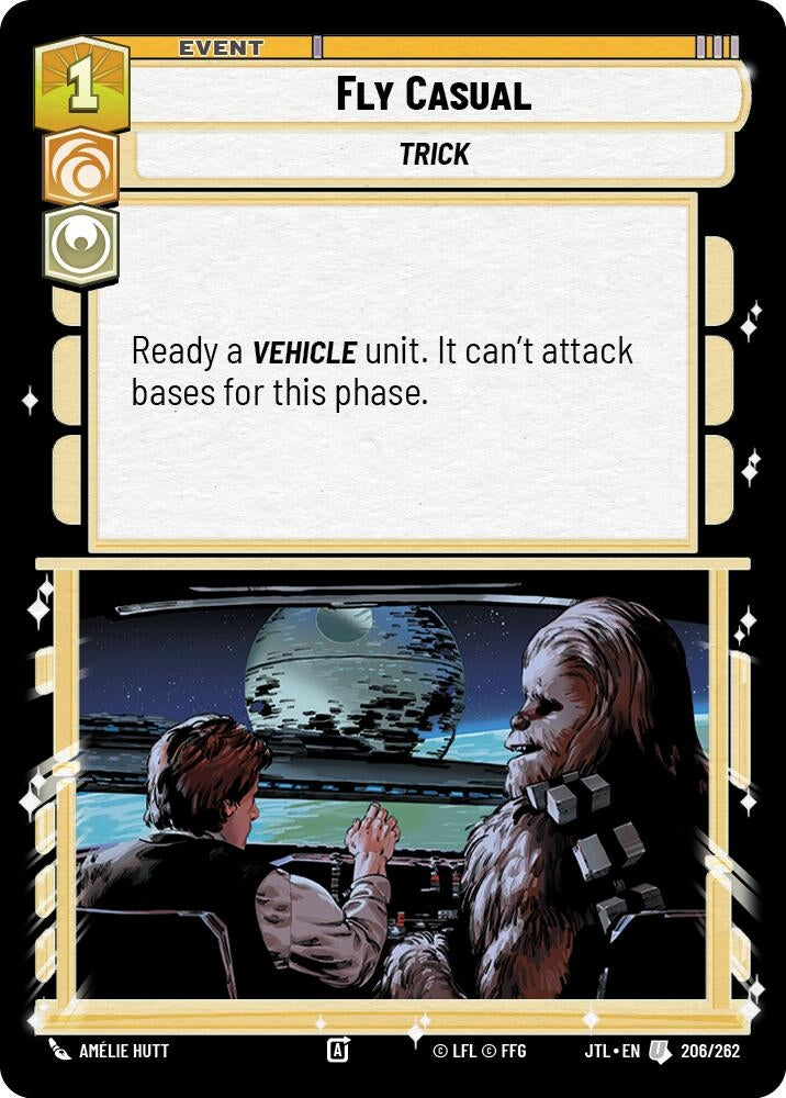 Image for Fly Casual (Jump to Lightspeed) (206/262) - Star Wars: Unlimited